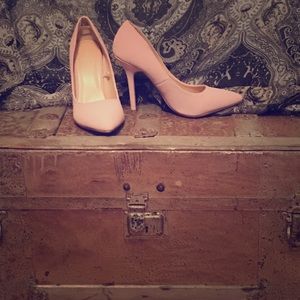 Blush 4 inch heels